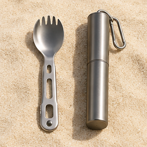 Featured portable picnic cutlery